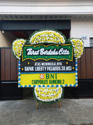 Papan Bunga Duka di Sumberharjo