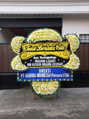 Papan Bunga Duka di Sumberharjo